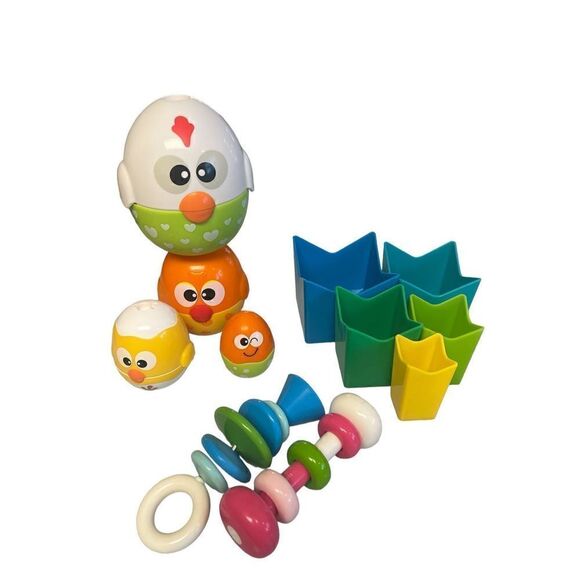 Lot of 4 infant/toddler toys